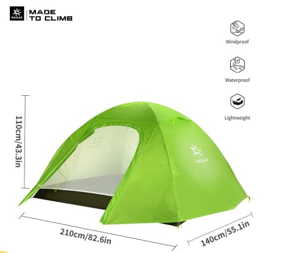 KAILAS Triones Camping Tent 2P - Image 5